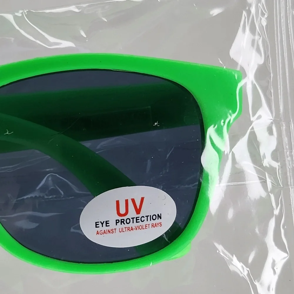 New Kids Savannah Ghost Pirates ECHL Ice Hockey Green Sunglasses UV Protection